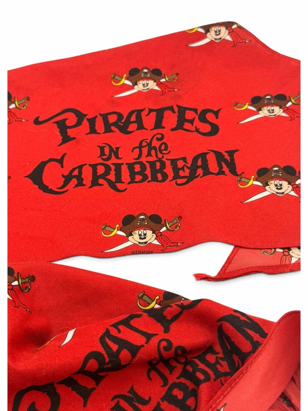 Disney Cruise Pirates of the Caribbean Mickey Mouse Bandanas - 2